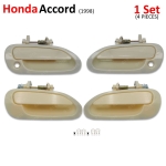 ชุด มือจับนอก มือดึงนอก มือเปิดนอกประตูหน้า+หลัง งานดิบ 4 ชิ้น สำหรับ Honda Accord ปี 1998-2002